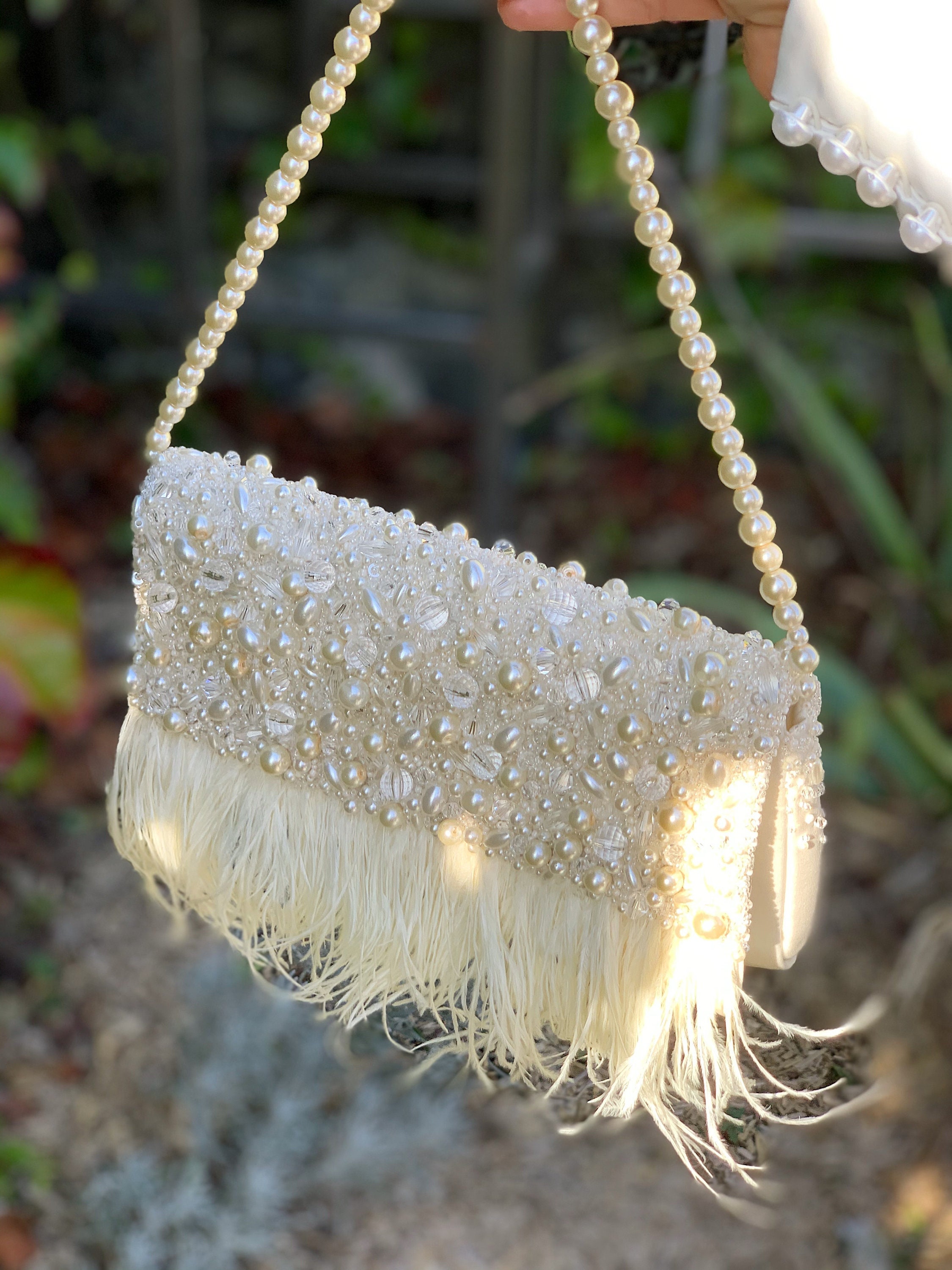 Golden Edwardian bag handmade, Regency drawstring bag, Edwardian purse  Regency purse, Jane Austen, beaded wedding purse, reticule — Mona Bocca