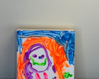 Mini pintura figurativa abstracta