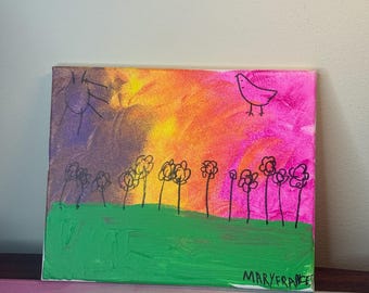 Original Acrylic Landscape Painting