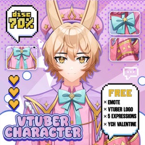 カスタムアニメVTuberモデルLive2Dコミッションリギング商用利用アバターデザインデジタルアート