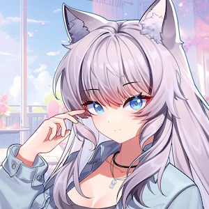 Custom Pfp, PFP for twitch, PFP Commission, Vtuber pfp, Profile Icon, Anime, PFP Anime, Profile picture, Pngtuber pfp, Character Commission