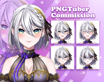 Tube png personnalisé pour le streaming | Commission PNG | Conception PNG | Tuber PNG réactif personnalisé | Par le pawtoon