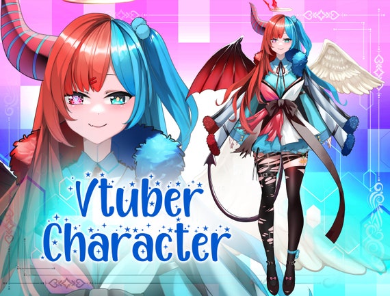 Vtuber Model for Commercial use Vtuber Commission Custom -  Portugal