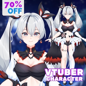 Custom live2d Vtuber-commissie | Vtuber-activa | Live2d-modelcommissie | Pngknol | Anime | Animekunstcommissie | Commercieel gebruik