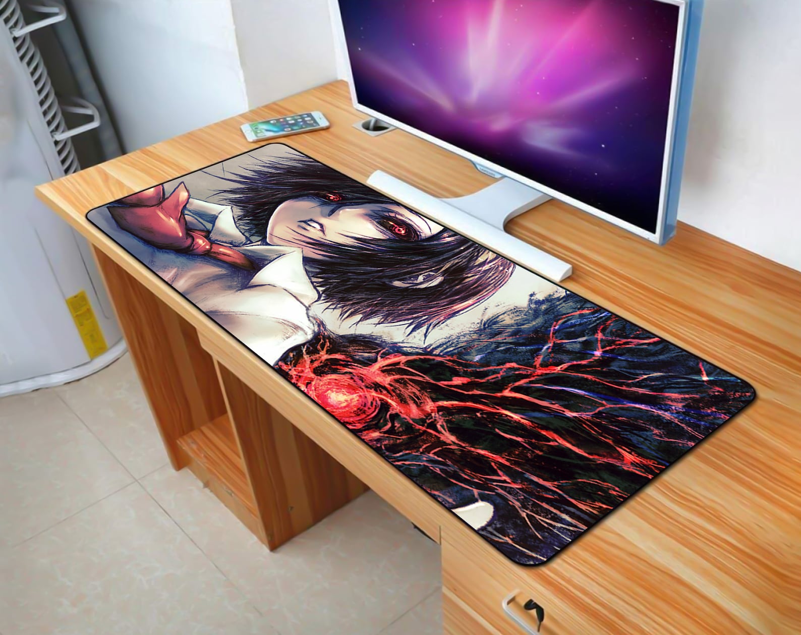 Anime Desk Pad Manga Mouse Pad Deskpad Gaming Mouse Pads Etsy