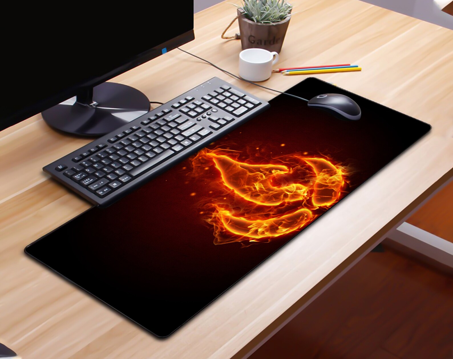Large Desk Pad Extra Mouse Pad Gaming Mouse Pad Desk Pad Etsy