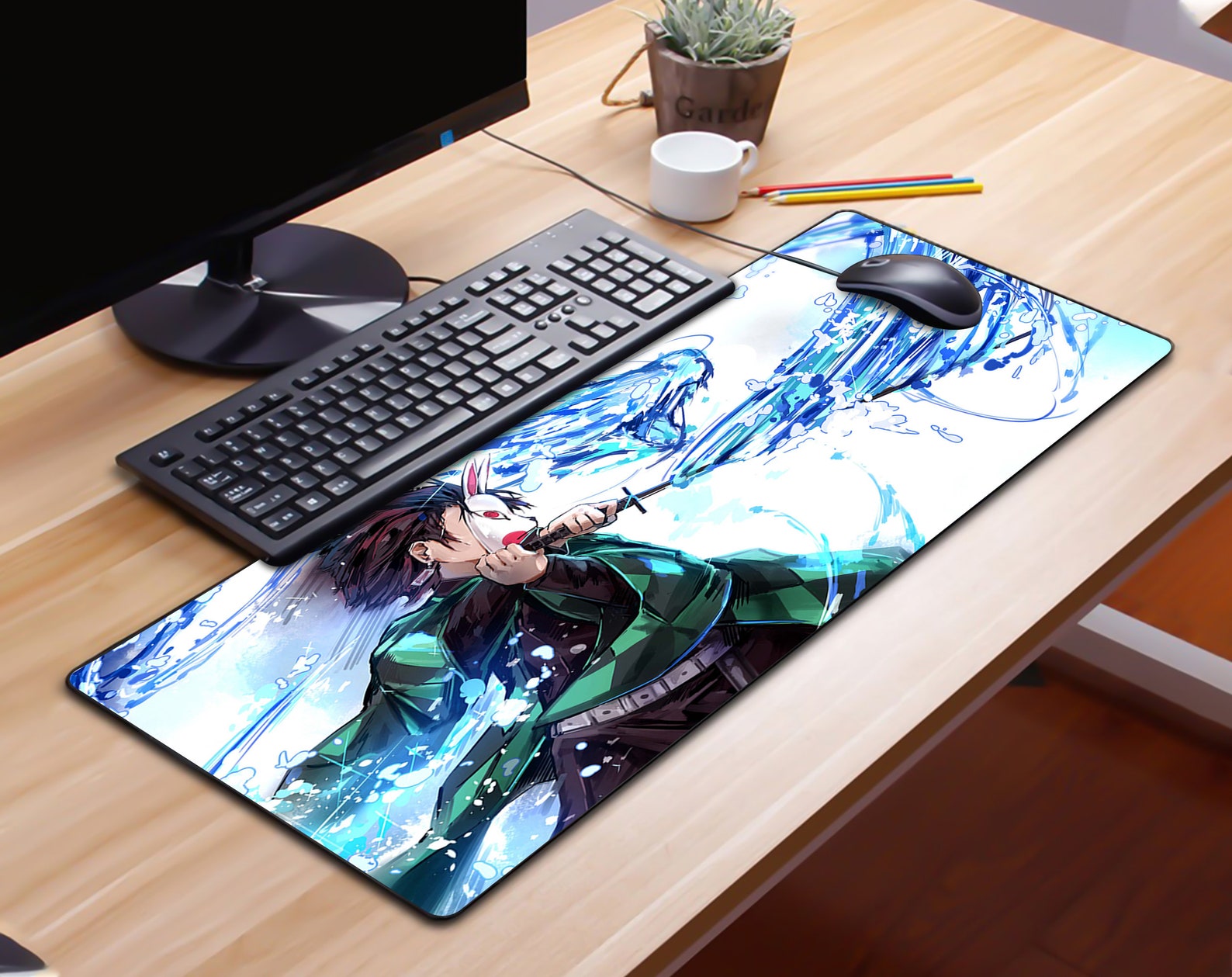 Large Desk Pad Extra Mouse Pad Gaming Mouse Pad Large Size Etsy
