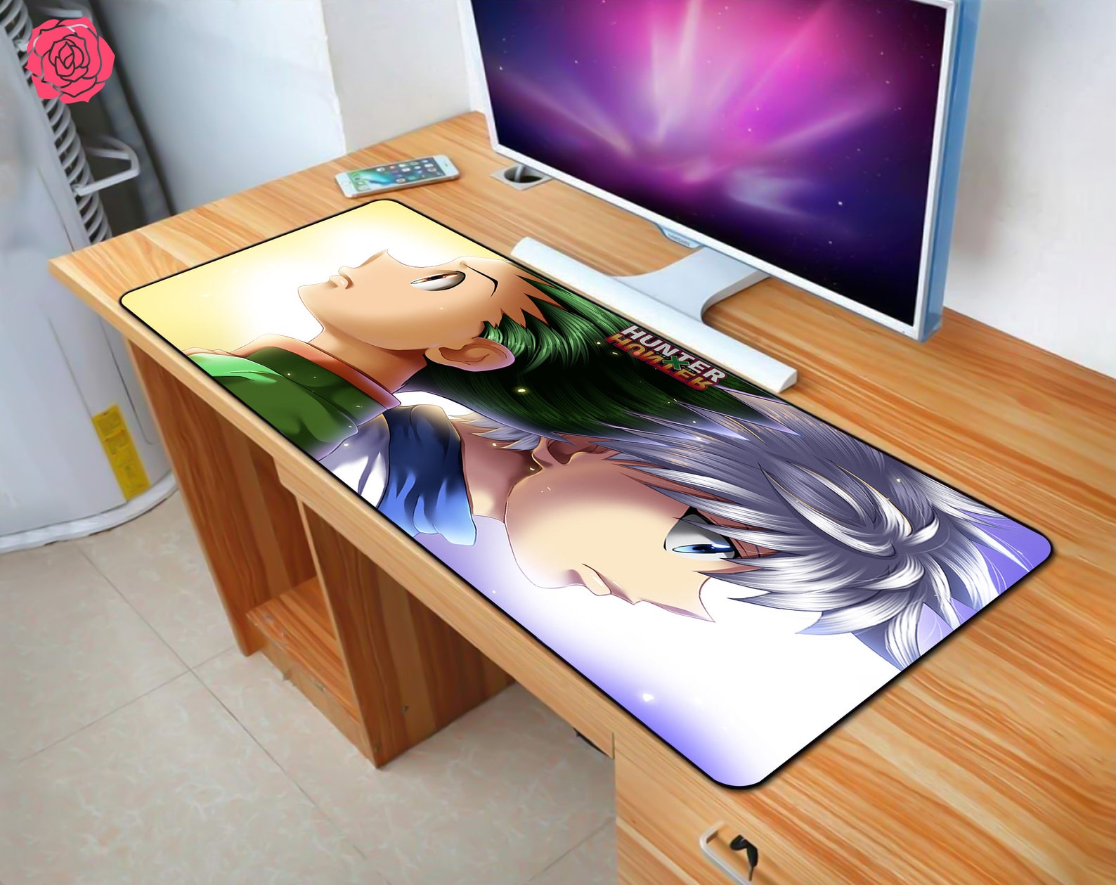 Large Anime Desk Pad Anime Mouse Pad Gaming Mouse Pad Mouse Etsy