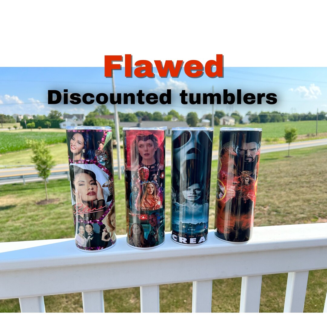 Clearance Tumblers/slight Imperfection/ready to Ship/messed up Etsy