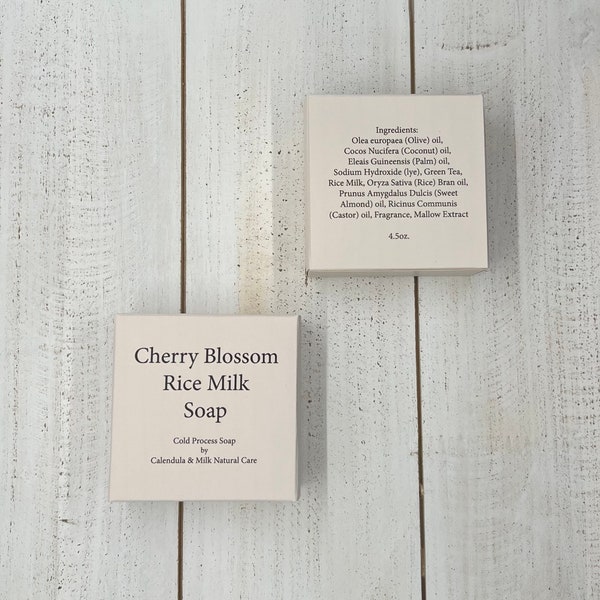 Rice Milk Soap Bar Etsy