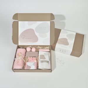 Wellness Geschenkbox rosa | Geschenkset | Lieblingsmensch | Spa & Wellness für Frauen | Wohlfühlbox | Geburtstag | Muttertag | Valentinstag