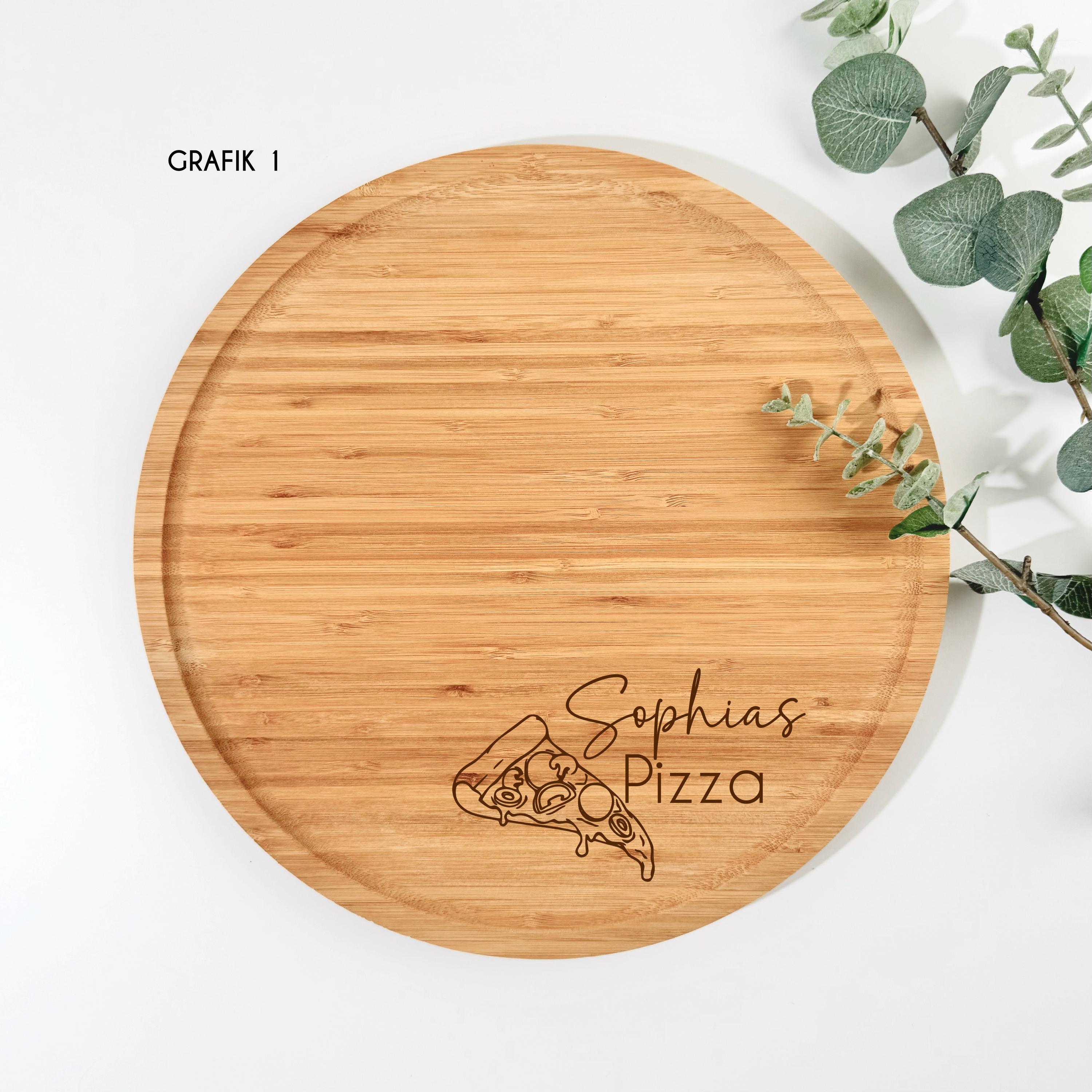 Bambus pizzabrett - Etsy.de