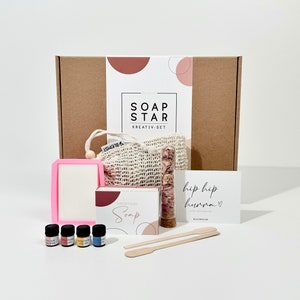 DIY soap set | Creative set | Soap to pour yourself | Gift idea
