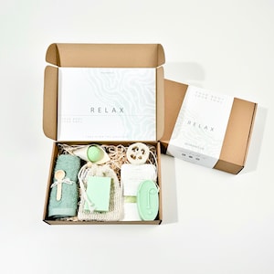 Relax gift box | Gift set for your favorite person | Spa & Wellness | Relax box for women and girlfriends | Feel-good box for birthdays