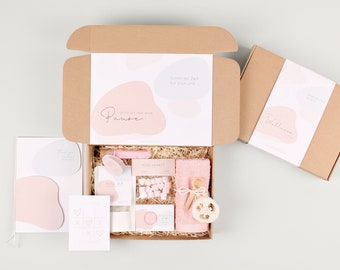 Wellness gift box pink | Gift set for your favorite person | Spa & wellness for women and girlfriends | Well-being box birthday | Mother's Day