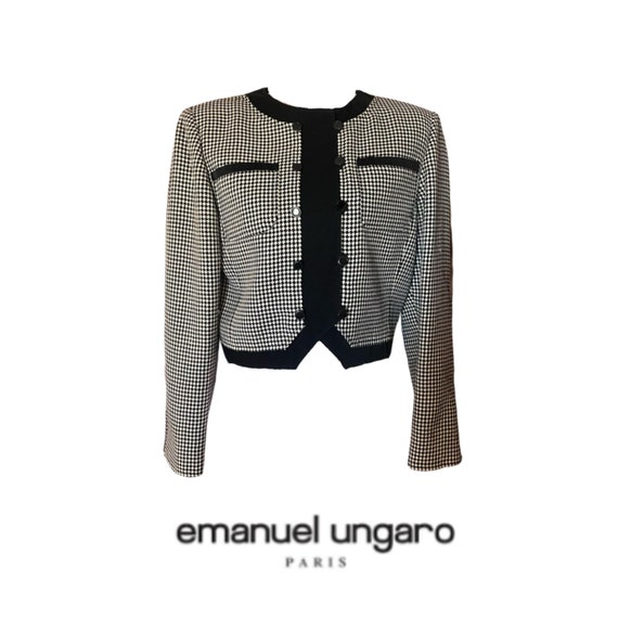 Veste vintage Emanuel Ungaro des années 1980 - image 1