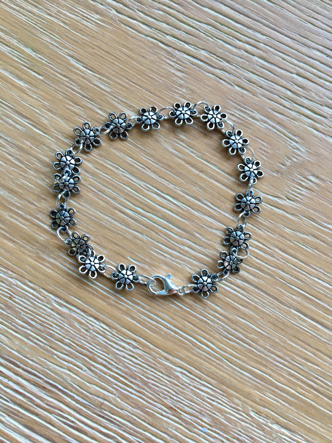 SILVER925 FLOWERS DESIGN BRACELET/ブレスレット