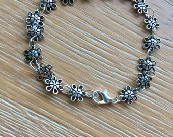 SILVER925 FLOWERS DESIGN BRACELET/ブレスレット