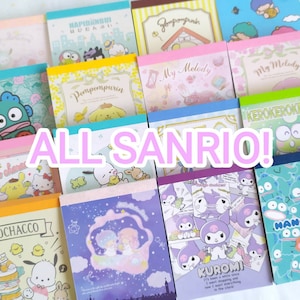 クリアランスセール！ミニメモシート、かわいい詰め合わせ、かわいいメモパッド、かわいいノートパッド、ミステリー文具、日本の文具詰め合わせ