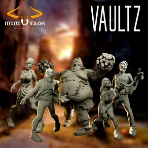 Zombie Pack #3 - 32mm Scale - VaultZ