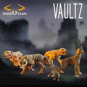 Zombie Dogs - 32mm Scale - VaultZ