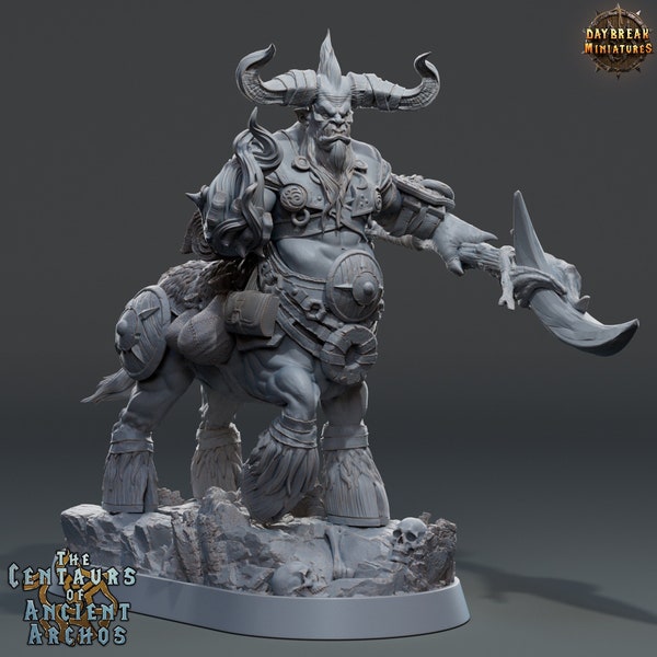 Lord Destrius - Die Zentauren des antiken Archos (32mm Miniatur/54mm Miniatur) - Daybreak Miniatures