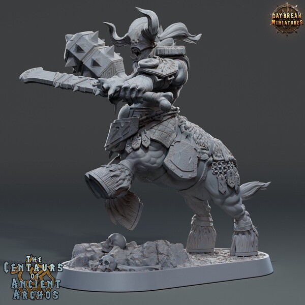 Barrian Der Diamanthufe - Die Zentauren des antiken Archos (32mm Miniatur/54mm Miniatur) - Daybreak Miniatures