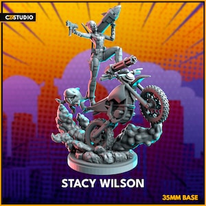 Stacy Wilson - 40mm Scale - C27 Miniatures