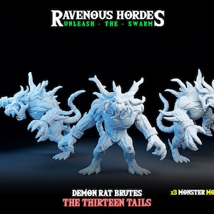 Demon Rat Brutes Set - The Thirteen Tails - Ravenous Hordes