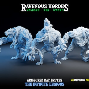 Armored Rat Brutes Set - The Infinite Legion - Ravenous Hordes