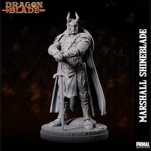 Dragon Blade - Marshall Shineblade - 32mm/54mm Scale - Primal Collectibles