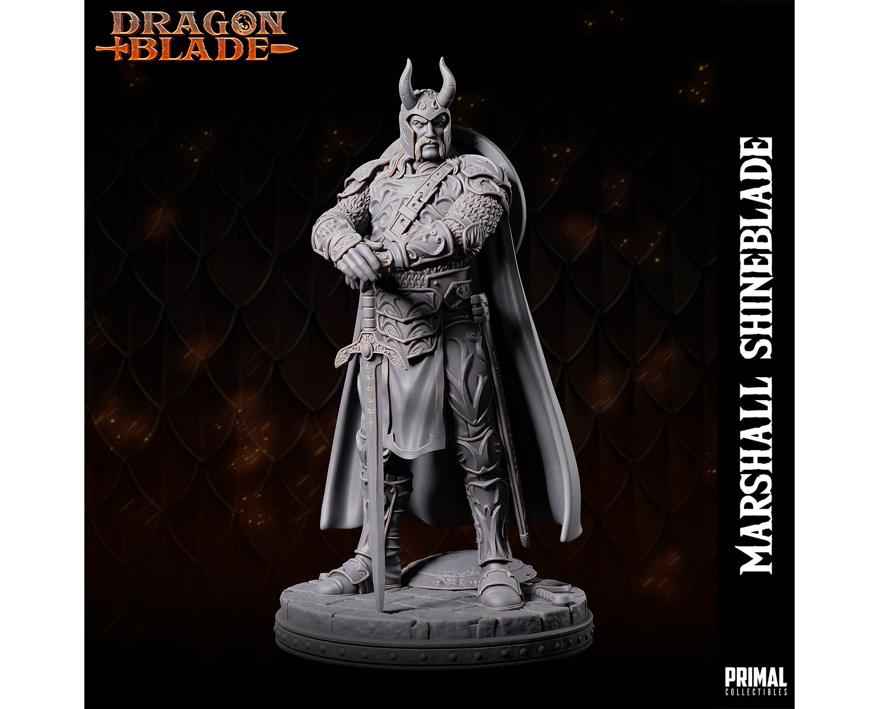 Dragon Blade Marshall Shineblade 32mm/54mm Scale Primal 