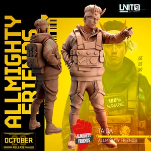 Taiga - Allmighty Friends - 32mm Scale - Unit9 Miniatures