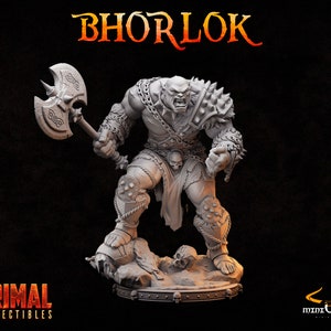 Bhorlok - Ork - 32mm Scale - Primal Collectibles