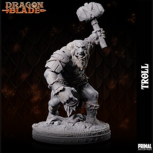 Dragon Blade - Troll - 32mm Scale - Primal Collectibles