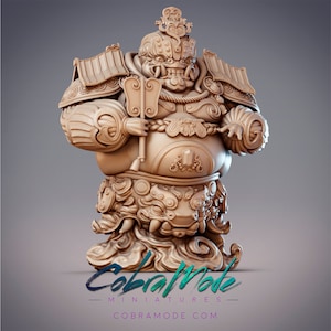 Animated Toad Golem - Command Post Tsukumogami - 32mm Scale Miniature - (with DnD 5ed. Stats) - Cobramode Miniatures