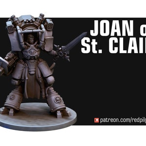 Juana de Santa Clara - Escala de 28 mm - Miniaturas Red Pilgrim