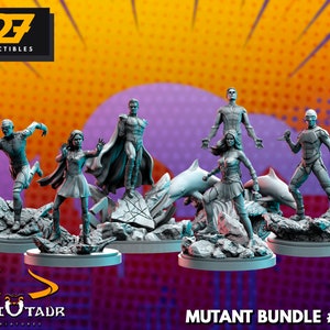 Mutanten Bündel #22 - 40 mm Scale - C27 Miniaturen