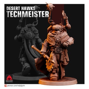 Desert Hawks - Techmeister - Escala 28mm - Red Pilgrim Miniatures