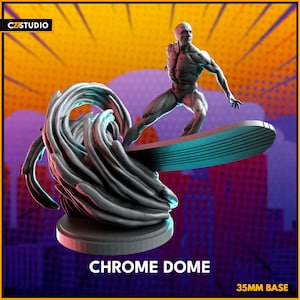 Chrome Dome - 40mm Scale - C27 Miniatures