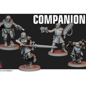 Companions 28mm Scale Red Pilgrim Miniatures - Etsy