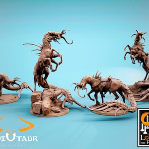Corrupted Horses - Large Size Creature - Lord of the Print