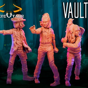 Overlevenden #10 - Strange Kidz - Schaal van 32 mm - VaultZ