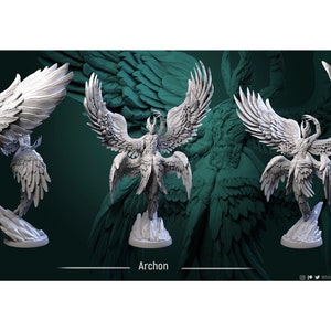 Archon - 75mm Scale Miniature - White Werewolf Tavern