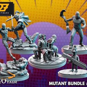Mutanten Bündel #20 - 40 mm Scale - C27 Miniaturen