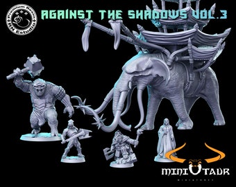 Mumakil - オリファント (戦象) RNE Studio 3D プリント ロード