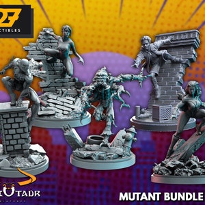 Mutanten Bündel #14 - 40 mm Scale - C27 Miniaturen