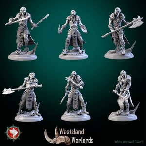 Barbarian Warlords - 32mm Scale Miniatur - White Werewolf Wirtshaus