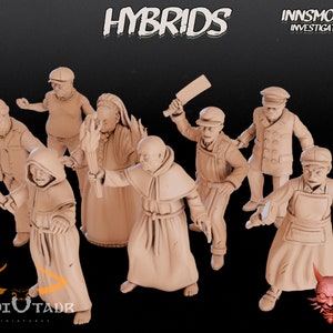 Hybrids - 32mm scale miniature - Innsmouth Investigators - from ADAEVY CREATIONS