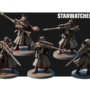Starwatchers - Escala 28mm - Miniaturas do Peregrino Vermelho